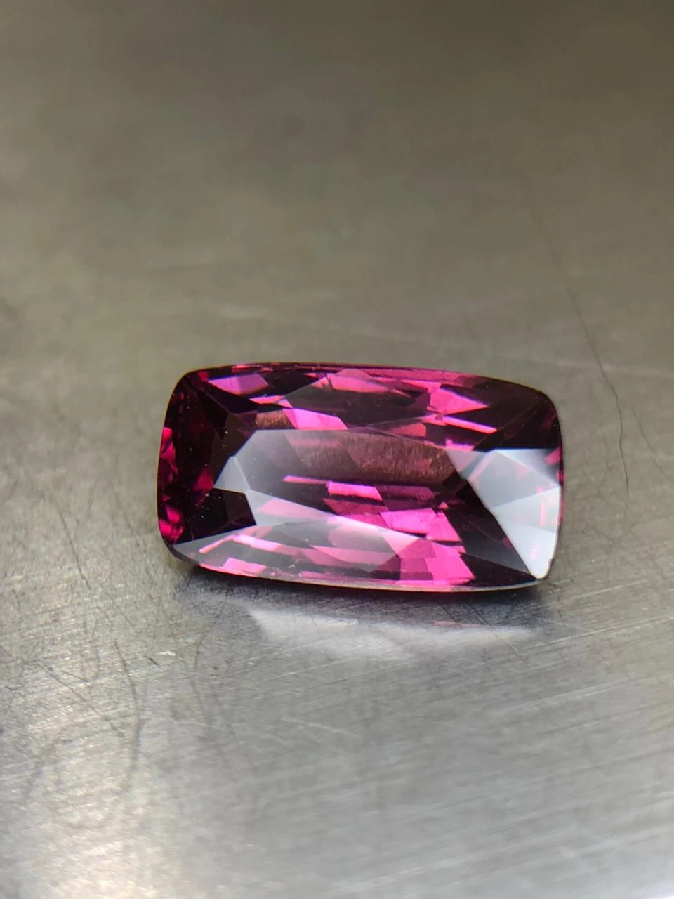 Malaya Garnet  4.4 carats in Modified Cushion Cut from Madgascar — view 3